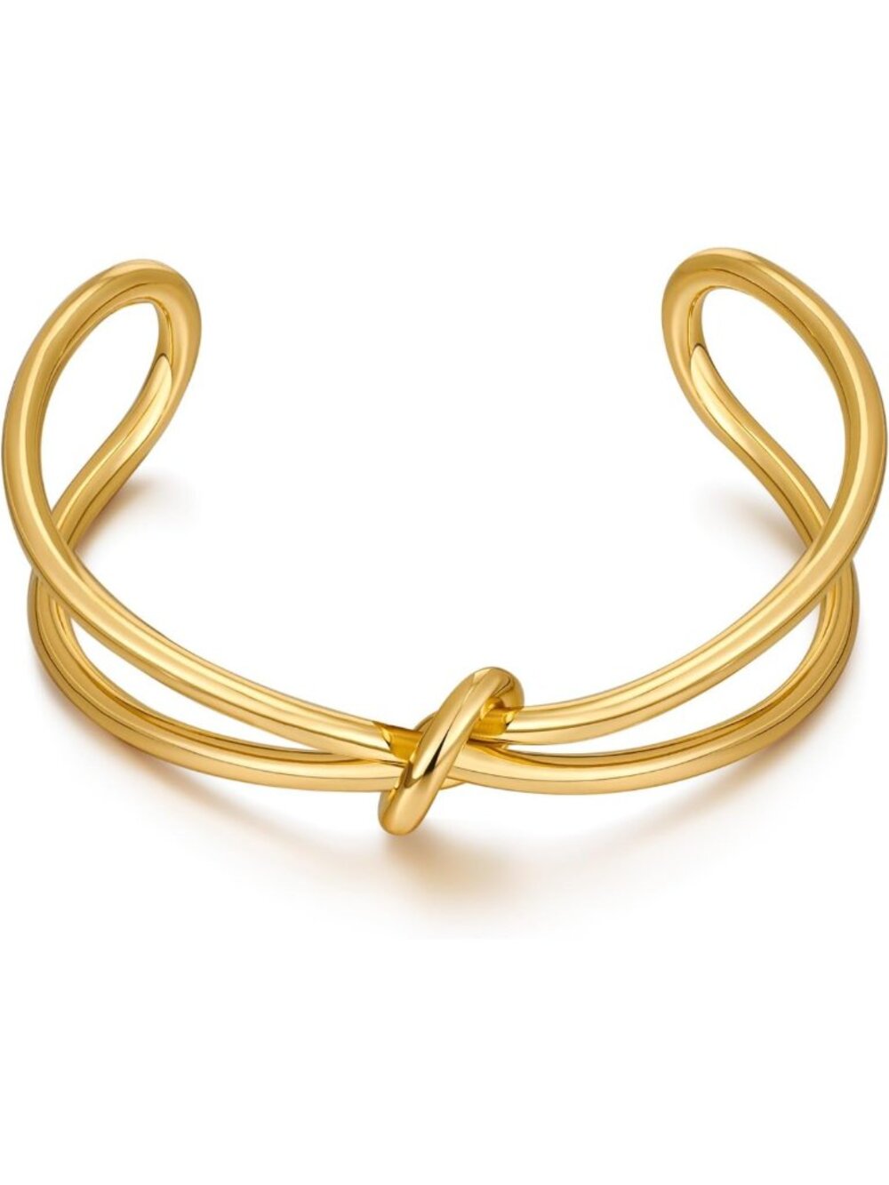 Minimalist Vintage Tone Cuff Bracelet for Women | Stylish Bangle Jewelry Gift